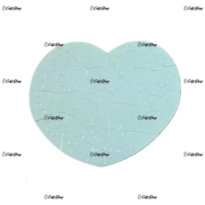 Puzzle inima personalizat 2